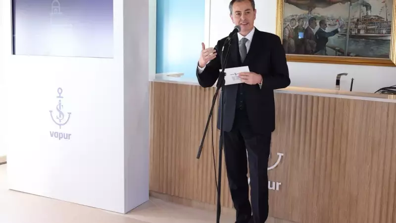 İş Bankası'nın Yüzen Şubesi İş Vapur Galataport'ta Hizmete Açıldı