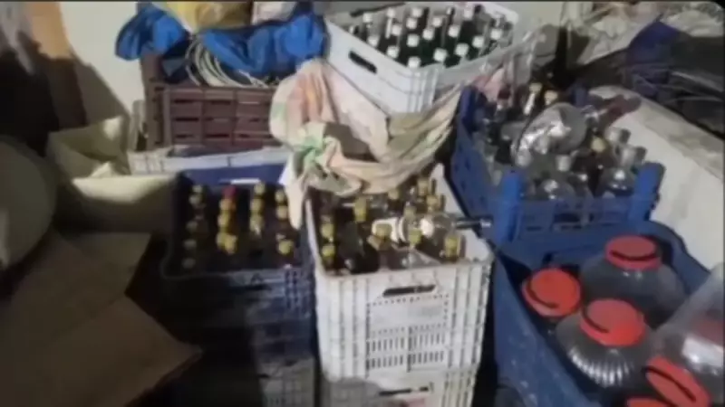 81 İlde Kaçak ve Sahte İçki Operasyonu: 91 Bin Litre Ele Geçirildi