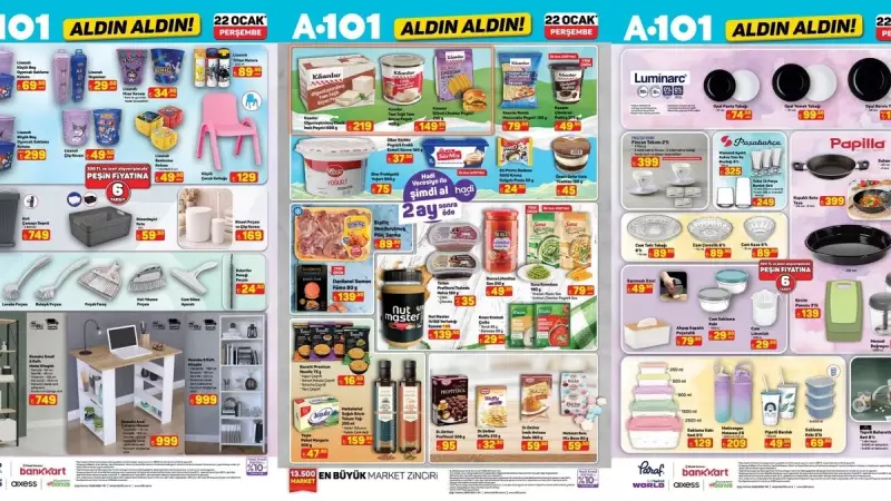 A101 22 Ocak 2026 Aktüel Kataloğu: Elektronik ve Ev Gereçlerinde İndirimler