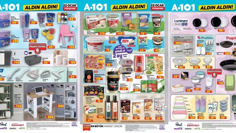 A101 22 Ocak Aktüel Kataloğu Yayımlandı: Saç Maşasından Akıllı Saate İndirimler