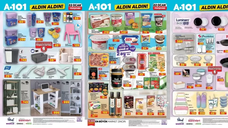 A101'de 22 Ocak Fırsatları: Saç Maşasından Akıllı Saate İndirimler