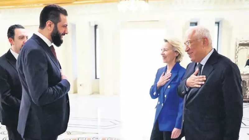 AB'den Yeni Şam Yönetimine Tarihi Ziyaret: Von der Leyen ve Costa Şam'da