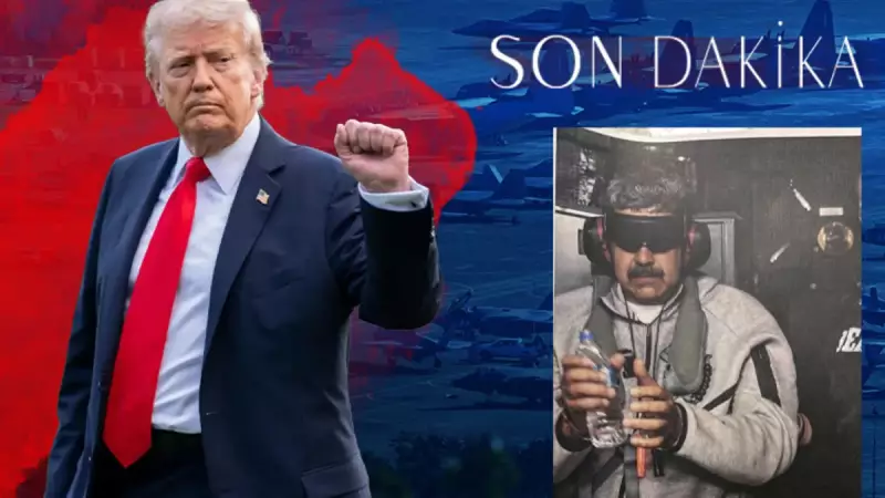 ABD'nin Venezuela Darbesi: Maduro Gözleri Bağlı ABD Gemisinde