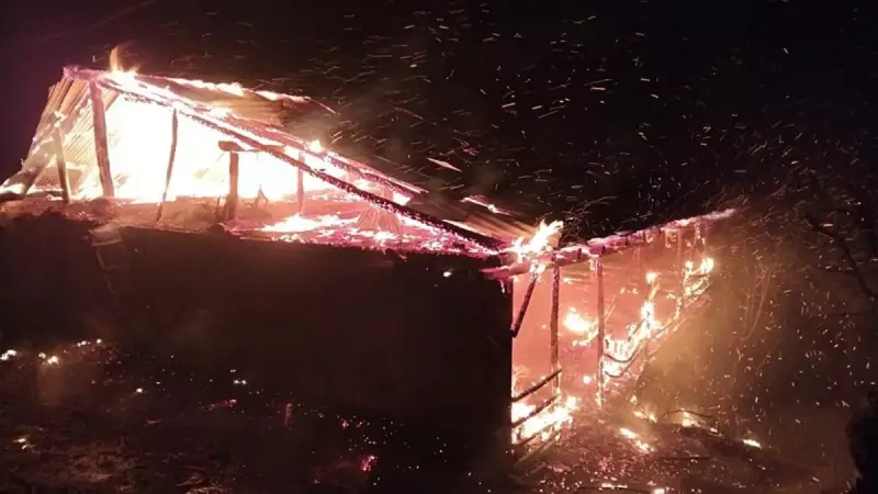 Adana Feke'de Soba Kaynaklı Yangın: Ev Kullanılamaz Hale Geldi