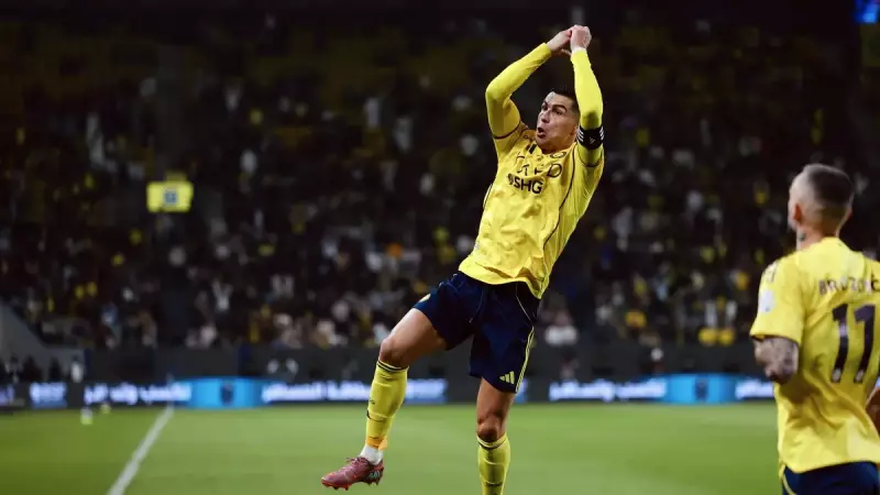 Al Nassr, Al Akhdoud'u 3-0 Yendi: Ronaldo ve Felix Golleriyle Fark Attı