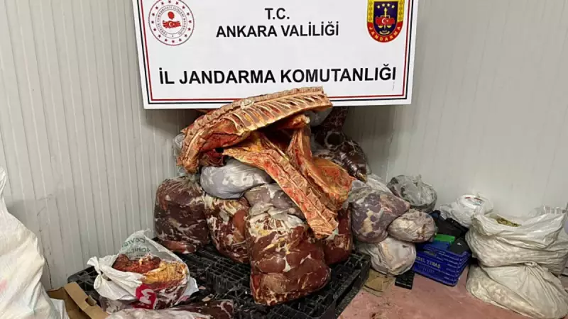 Ankara'da Dev Sahte Et Operasyonu: 11.400 Kg Ürüne El Konuldu