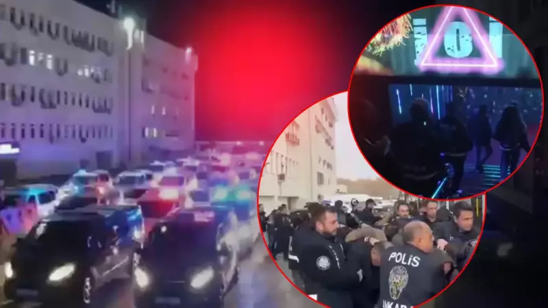 Ankara'da Tarihi Fuhuş Operasyonu: 60 Tutuklama, 64 Mağdur Kurtarıldı