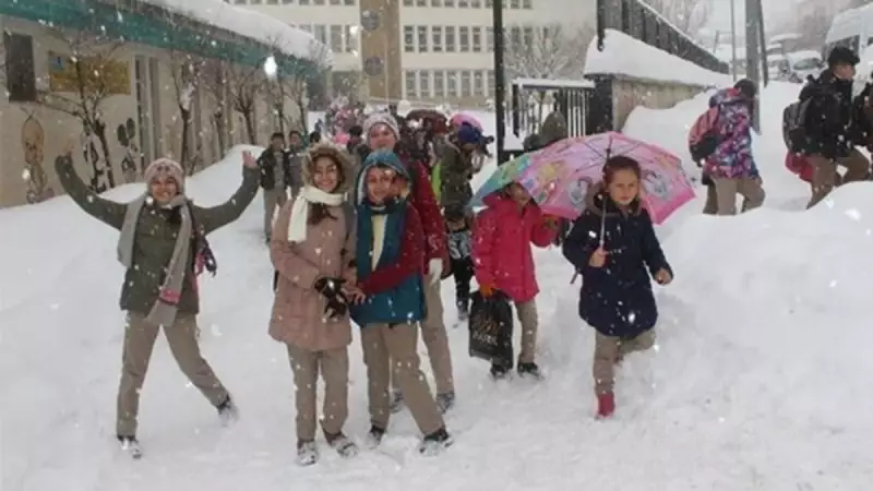Çankırı'da 12 Ocak 2026 Pazartesi Okullar Kar Tatili Olacak mı?