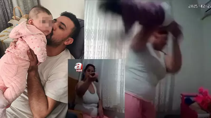 Antalya'da Vicdansız Anne Gizli Kamerada: 1 Yaşındaki Kızına İşkence