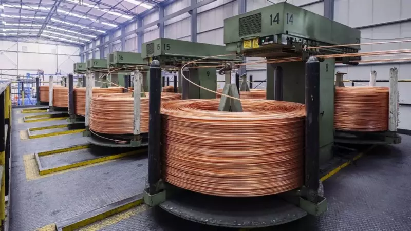 Bakır Fiyatları Yüzde 1,3 Yükseldi: Tonu 12.965 Dolara Ulaştı