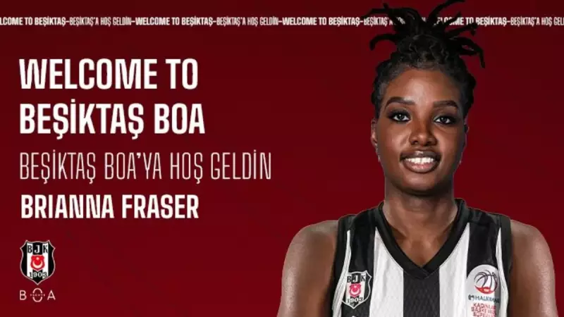 Beşiktaş BOA, ABD asıllı Azeri forvet Brianna Fraser'ı kadrosuna kattı
