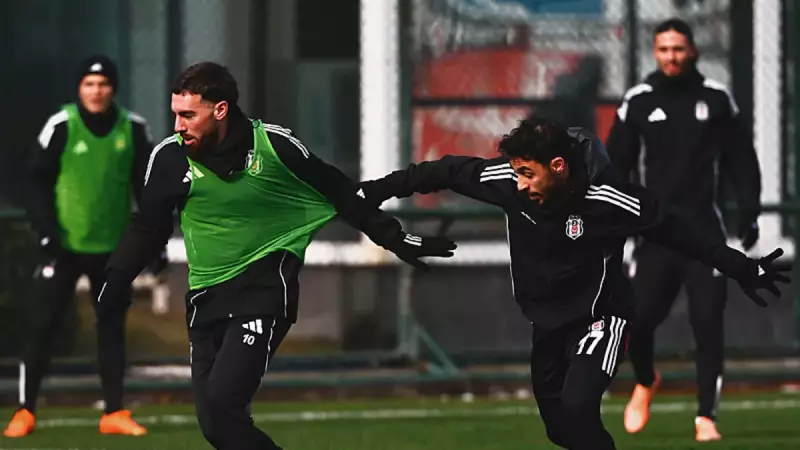 Beşiktaş, Keçiörengücü Maçı İçin Sergen Yalçın Yönetiminde Hazırlıklara Devam Ediyor