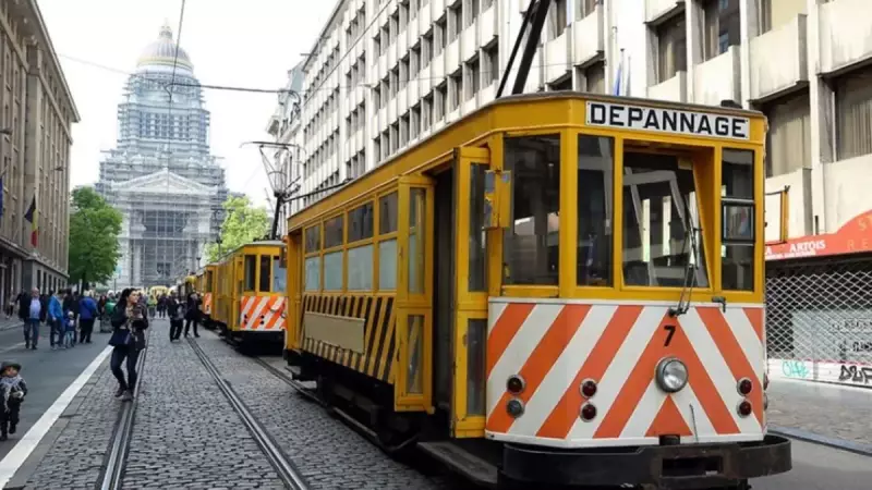 Belçika'da Tramvay Çarpışması: 9 Yaralı