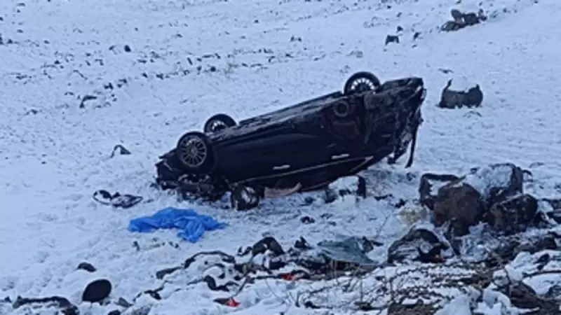 Bingöl'de Buzlanma Kazası: 4 Yaralı