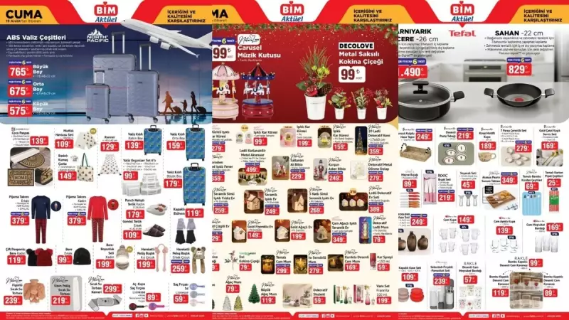 BİM 19 Aralık Aktüel Kataloğu Yayımlandı: Kokina, Kar Küresi Fırsatları