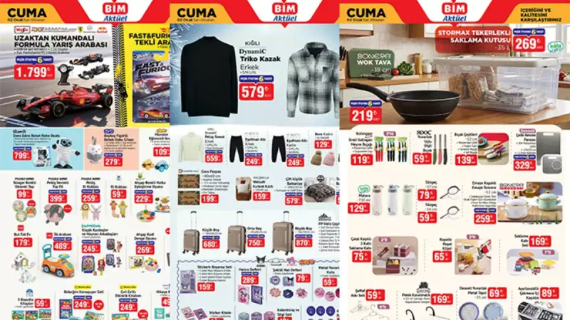 BİM Yeni Yıl Fırsatları: 30 Aralık-1 Ocak Aktüel Ürünler Kataloğu Yayınlandı