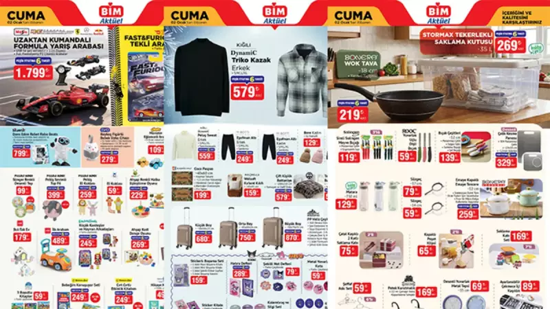 BİM'den Yeni Yıl Fırsatı: 30 Aralık-1 Ocak Aktüel Ürünler Listesi