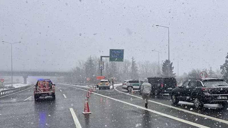 Bolu Dağı'nda Tır Makasladı: Anadolu Otoyolu Ankara Yönü Trafiğe Kapandı