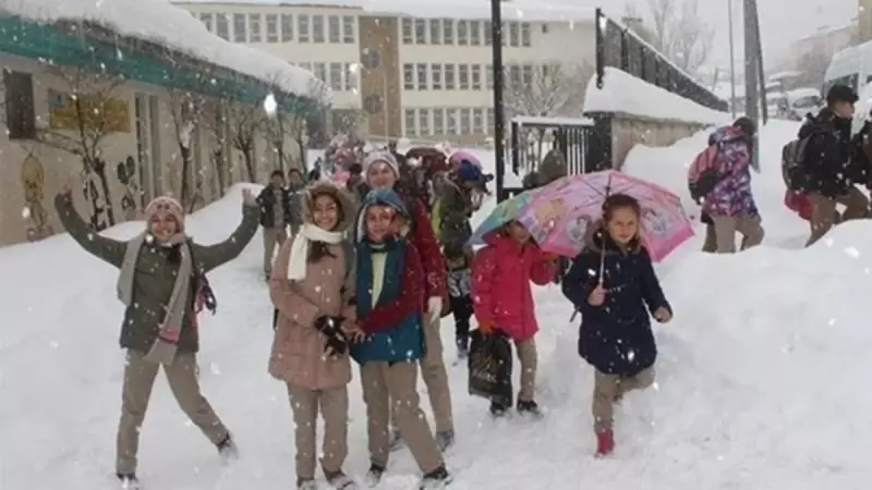 Bolu'da Kar Tatili: 29 Aralık Pazartesi Okullar 1 Gün Tatil