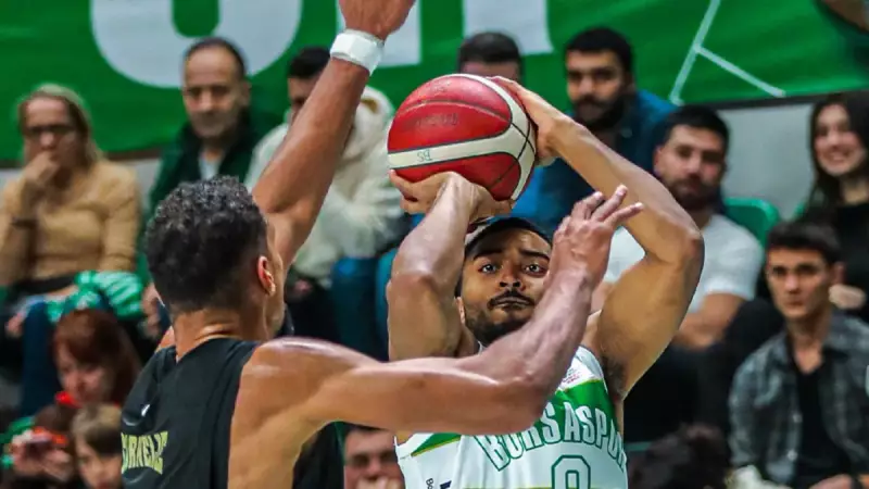 Bursaspor Basketbol, Esenler Erokspor'a 105-77 Farkla Mağlup Oldu