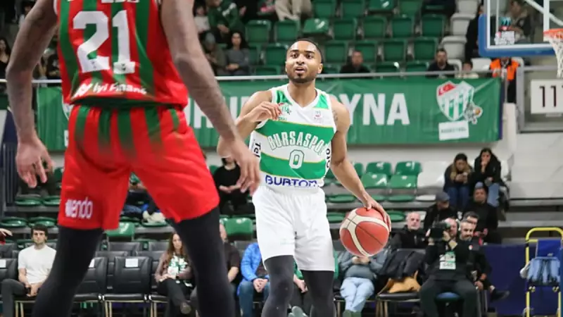 Bursaspor Basketbol, Karşıyaka'yı 86-84 mağlup etti!
