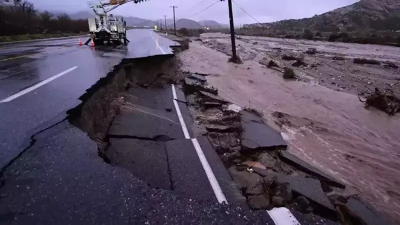 California'da Fırtına Alarmı: 6 Bölgede Olağanüstü Hal İlan Edildi