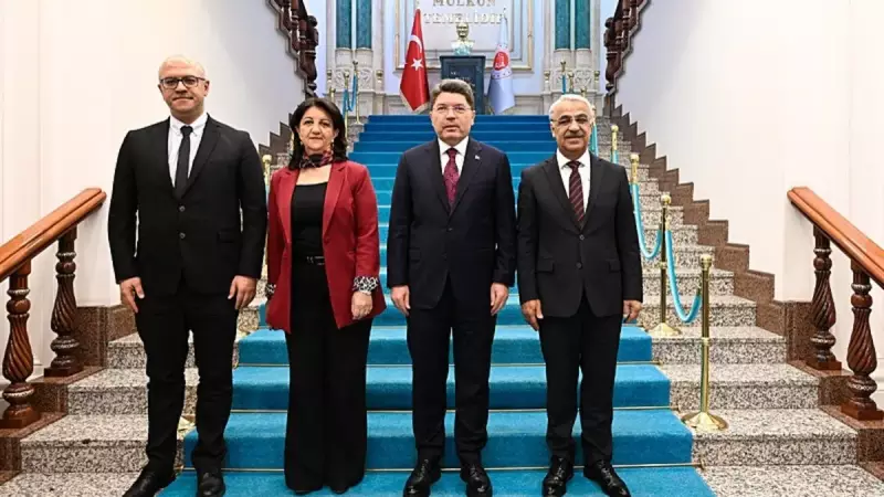 DEM Parti Heyeti Ankara'da: Bakan Tunç ve Başkan Kurtulmuş ile Görüştüler