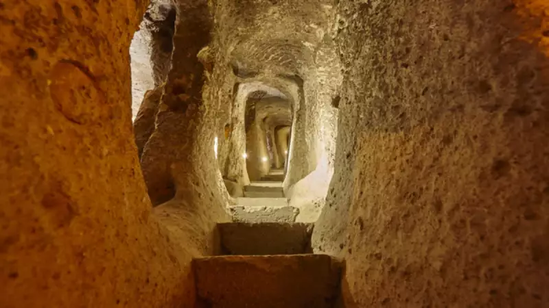 Derinkuyu: Ev Tadilatında Ortaya Çıkan 18 Katlı Yeraltı Şehri