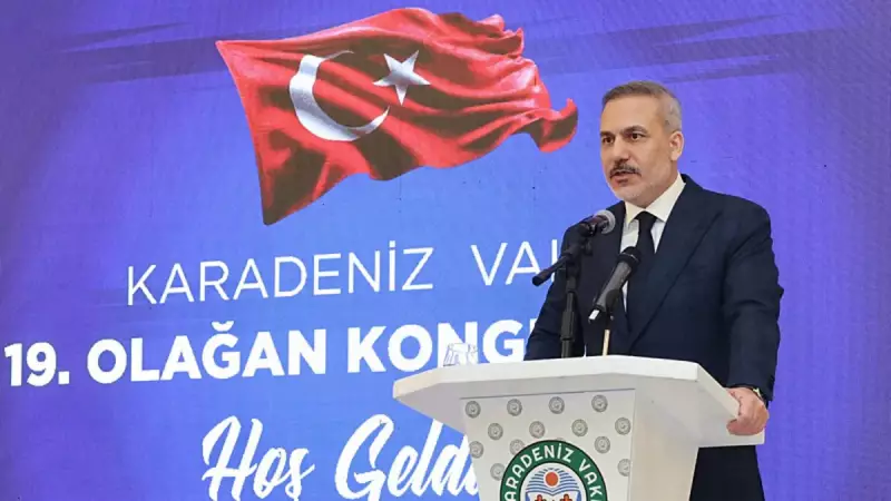 Dışişleri Bakanı Hakan Fidan, Karadeniz Vakfı Kongresi'nde Hitap Etti