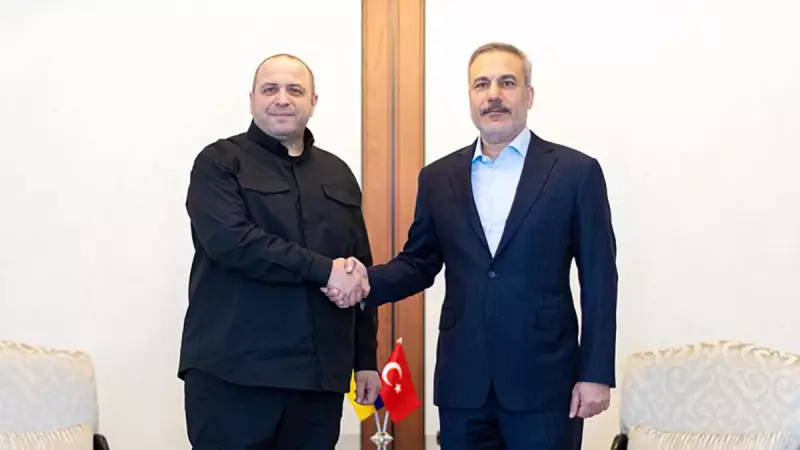 Dışişleri Bakanı Hakan Fidan, Ukraynalı Mevkidaşı Umerov ile Ankara'da Görüştü