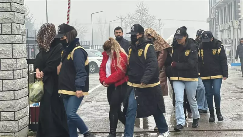 Düzce'de Fuhuş Operasyonu: 9 Kişi Gözaltında, Uyuşturucu Ele Geçirildi
