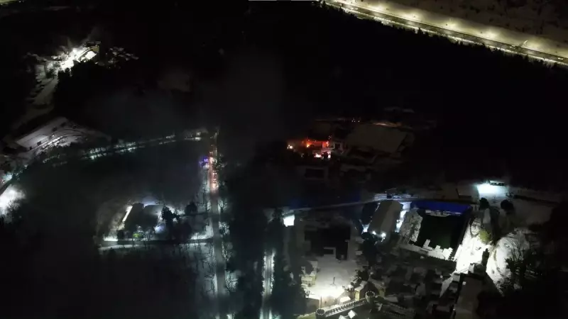 Çekmeköy Film Platosunda Yangın: 3 Bin Dönüm Tehlike Altındaydı