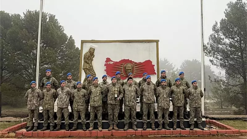 En İyi Komando Kolu Yarışması'nda 4'üncü Komando Tugayı Birinci Oldu