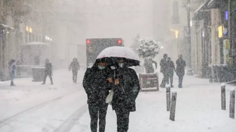 Erbain Soğukları İstanbul'u Vurdu: Meteoroloji'den Kritik Uyarı