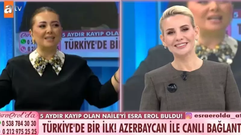 Esra Erol, Azerbaycan'dan Kaçan Naile Şirinova'yı Türkiye'de Buldu!