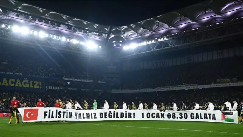 Fenerbahçe-Beşiktaş Derbisinden Galata Köprüsü'ne: Spor Kulüpleri 1 Ocak'ta Filistin İçin Yürüyor