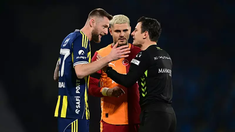 Fenerbahçe Penaltı İstedi, Galatasaray Kart Bekledi! Süper Kupa'da Kritik An