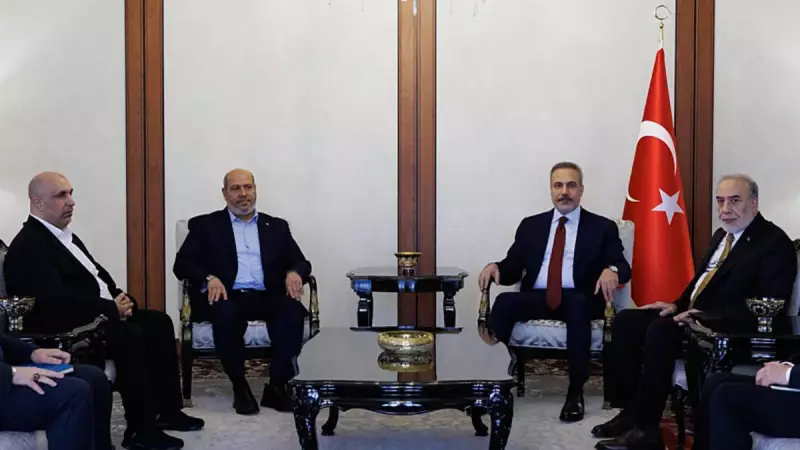 Fidan, Hamas Heyeti ile Ankara'da Görüştü: Ateşkes ve İnsani Kriz Masaya Yatırıldı