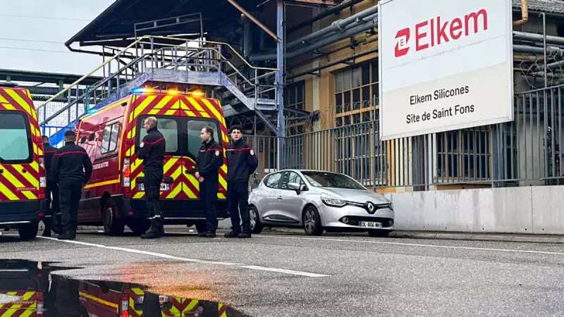 Fransa'da Kimya Tesisi Patladı: 4 Yaralı, Lyon Alarmda