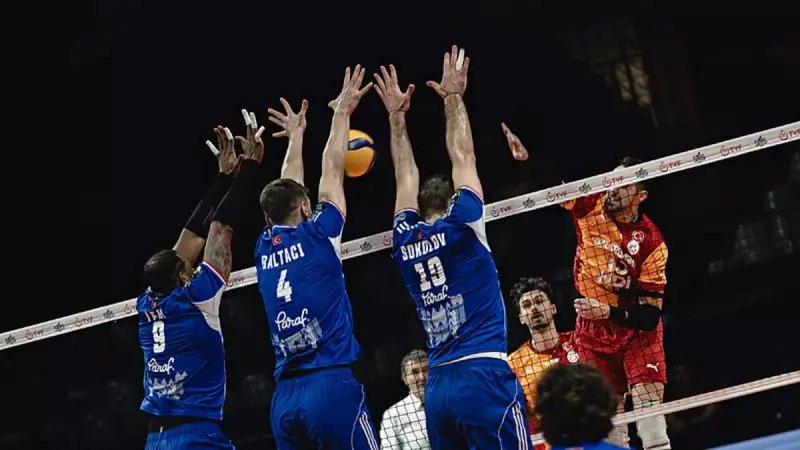 Galatasaray HDI Sigorta, Halkbank'ı 3-0 Mağlup Etti: Set Vermedi!