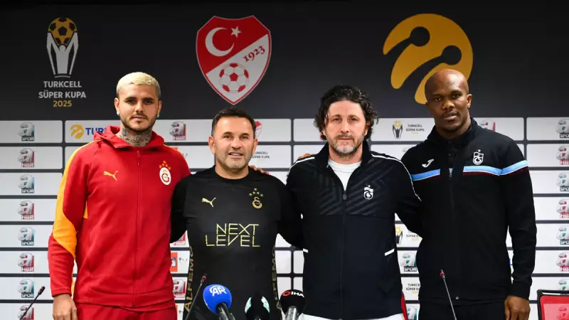 Galatasaray - Trabzonspor Maç 11'leri Açıklandı! Süper Kupa Heyecanı Başlıyor
