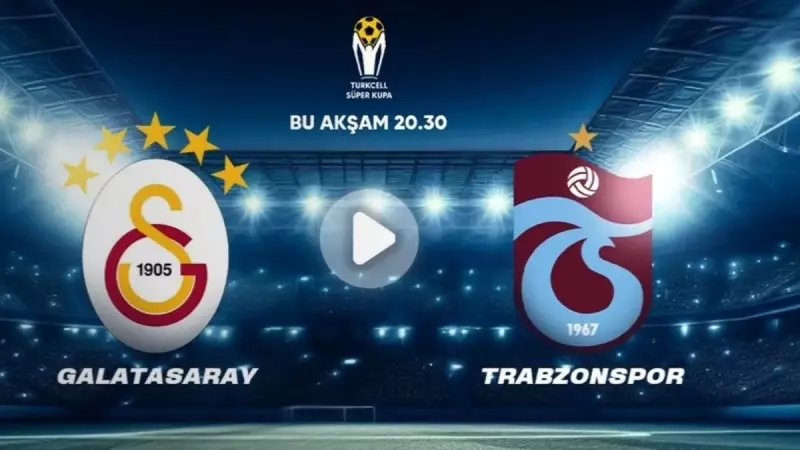 Galatasaray - Trabzonspor Süper Kupa Yarı Finali: ATV'de Şifresiz Canlı Yayın