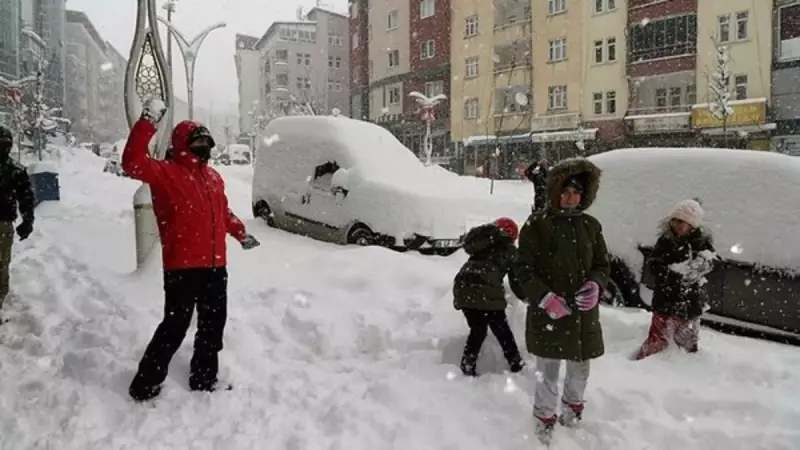 Gümüşhane'de Kar Tatili Uzatıldı: 13 Ocak'ta Okullar Kapalı