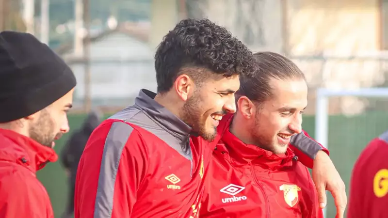 Göztepe Süper Lig İkinci Yarı Hazırlıklarına Çift Antrenmanla Devam Etti