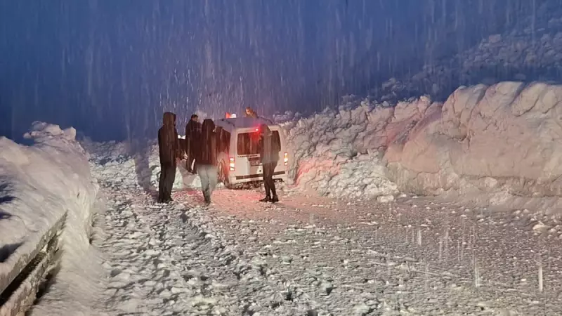 Hakkari-Van Yolunda Peş Peşe İki Çığ: 5 Araç ve İçindeki Aileler Kurtarıldı