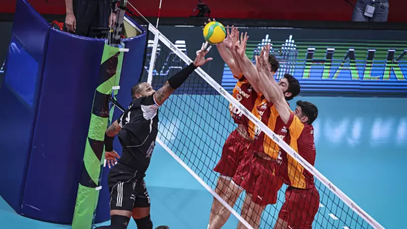 Halkbank, Galatasaray HDI Sigorta'yı 3-2 mağlup etti!