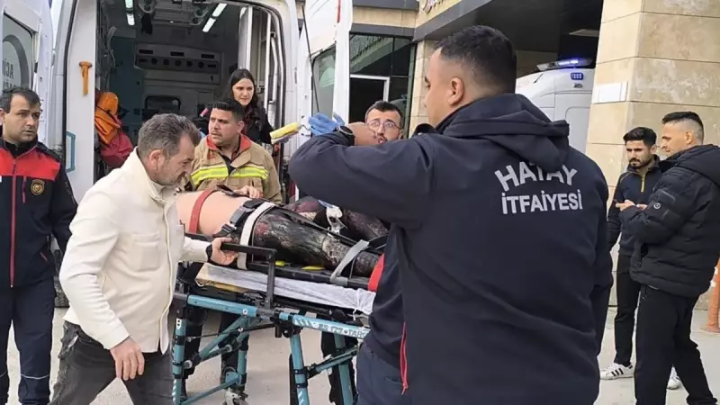 Hatay'da Zıpkınla Balık Avı Korku Dolu Anlara Yol Açtı: Kendini Yaraladı