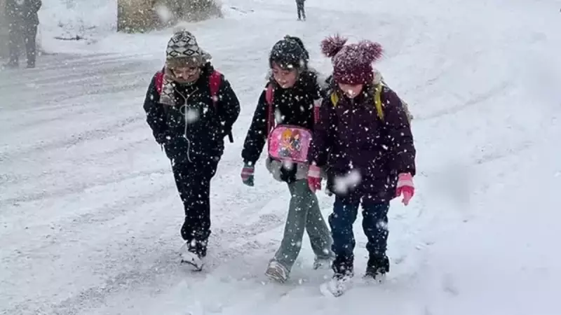 Kayseri'de Yoğun Kar Bekleniyor: 13 Ocak'ta Okullar Tatil mi?