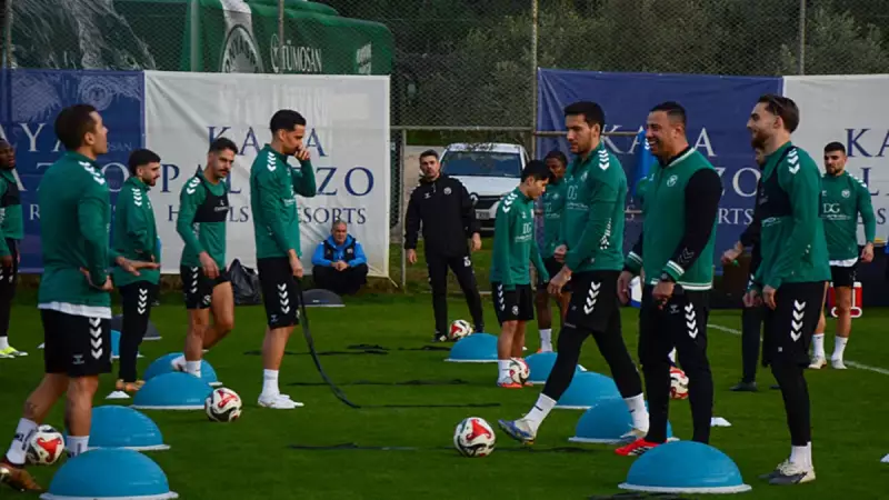Konyaspor'da Berkan Kutlu İlk Antrenmanına Çıktı: Kamp Detayları