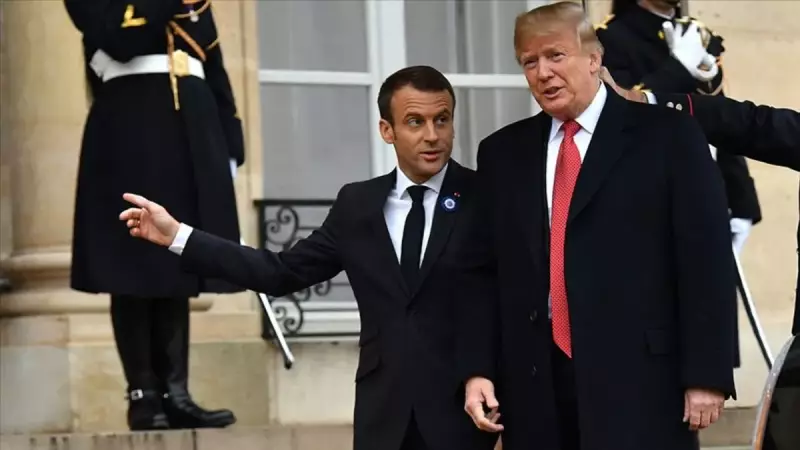 Macron'dan Trump'a Gümrük Vergisi Yanıtı: 'Çıkarlarımızı Koruyacağız'